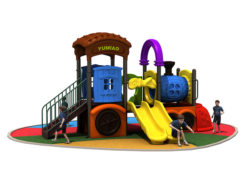 DIY Outdoor Play Castle with Slide TMS-003