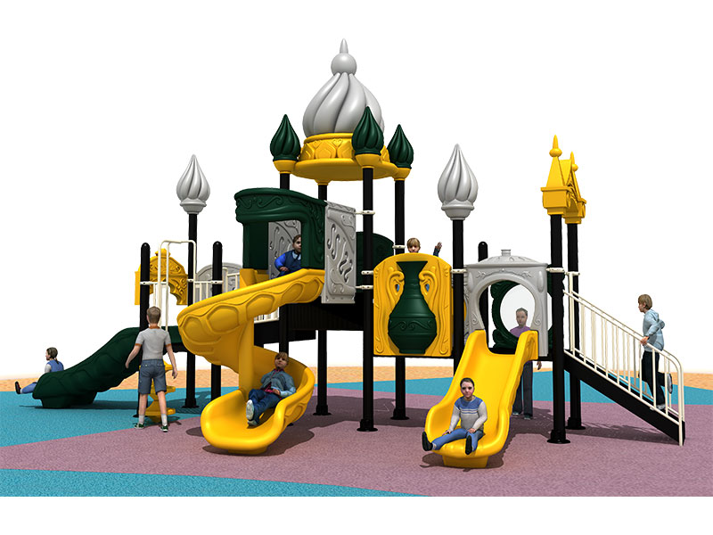 Kids Outdoor Castle Playground for Parks YQL-003
