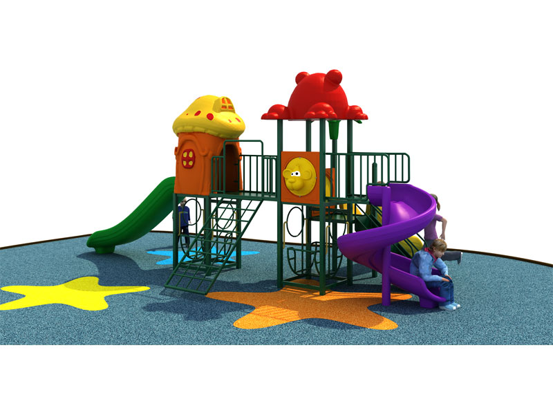 Used Outside Playsets for Toddlers with Swings SJW-017