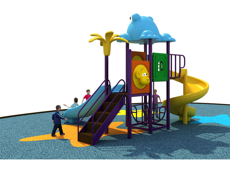 Factory Priced Small Backyard Play Structures for Sale SJW-027
