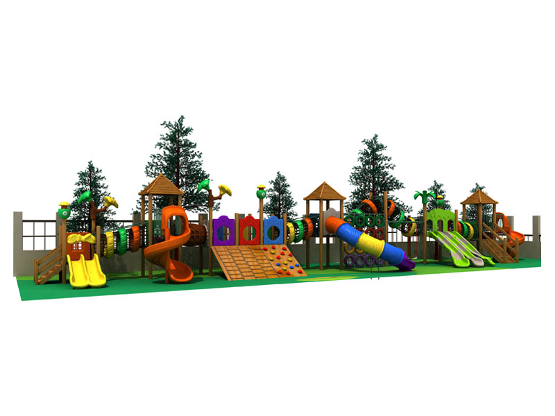 Commercial Wooden Playground for Schools MP-001