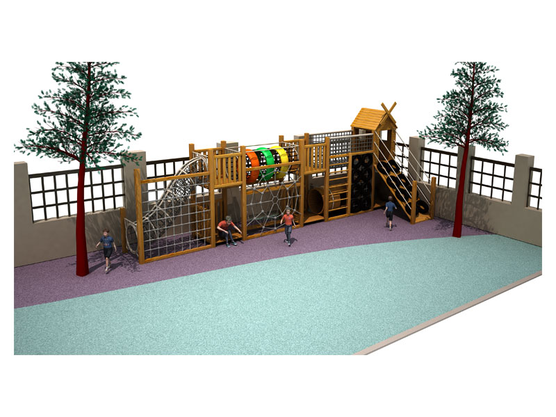 Outdoor Wooden Playsets for Toddlers MP-002