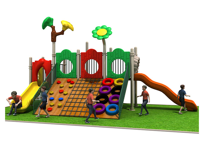 Natural Outdoor Wooden Playground Equipment for Sale MP-005