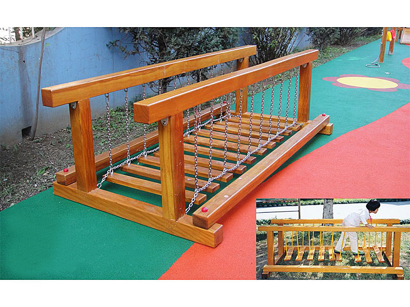 Small Kids Outdoor Wooden Playground Price MP-029