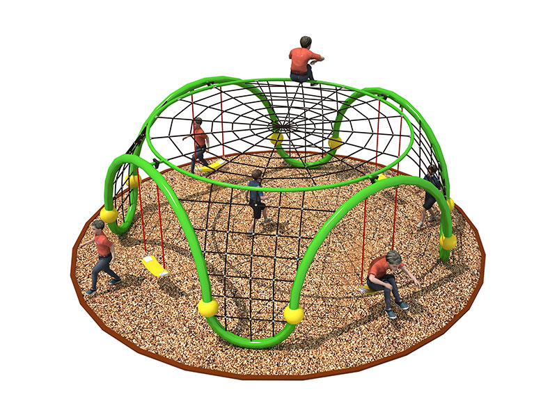 Outdoor Kids Climbing Nets with Swings ODCS-007