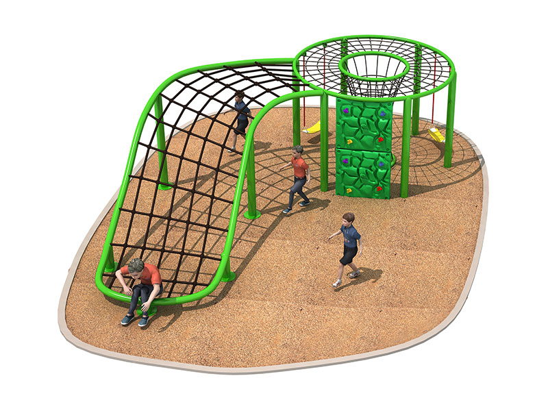 Playful 3 in 1 Childrens Climbing Net for Parks ODCS-010