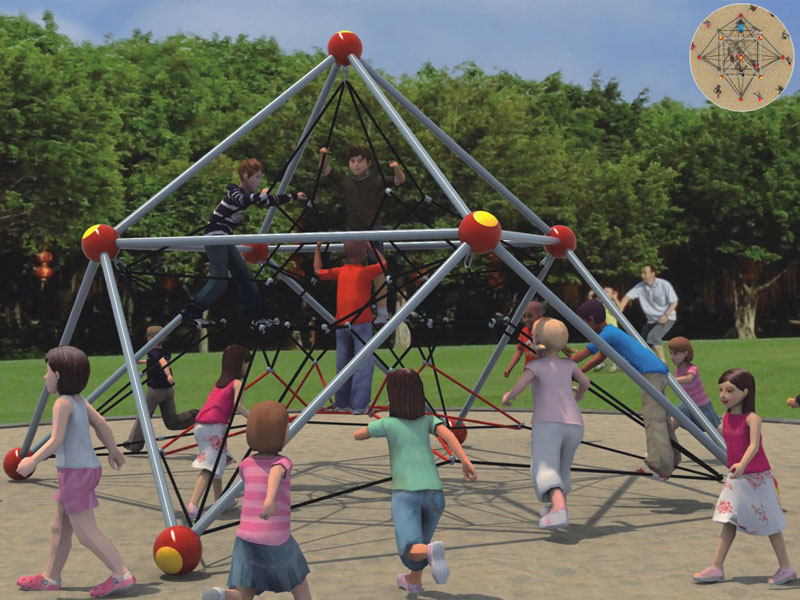 Outdoor Kids Climbing Nets for Playgrounds BGZ-001