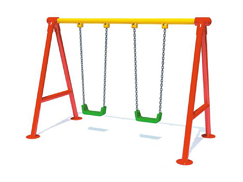 Outdoor Kids Swing Sets with Two Plastic Seats SW-001