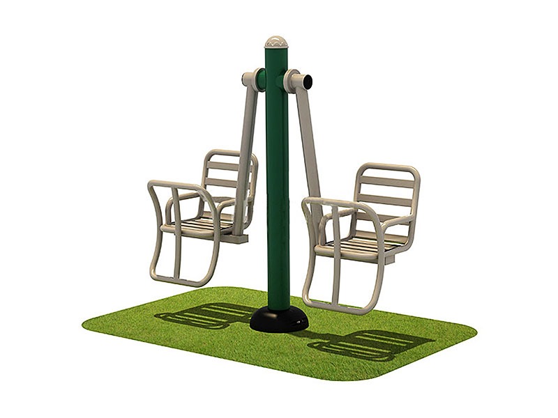 Outdoor Exercise Machines Double Swing Set for Sale OF-031