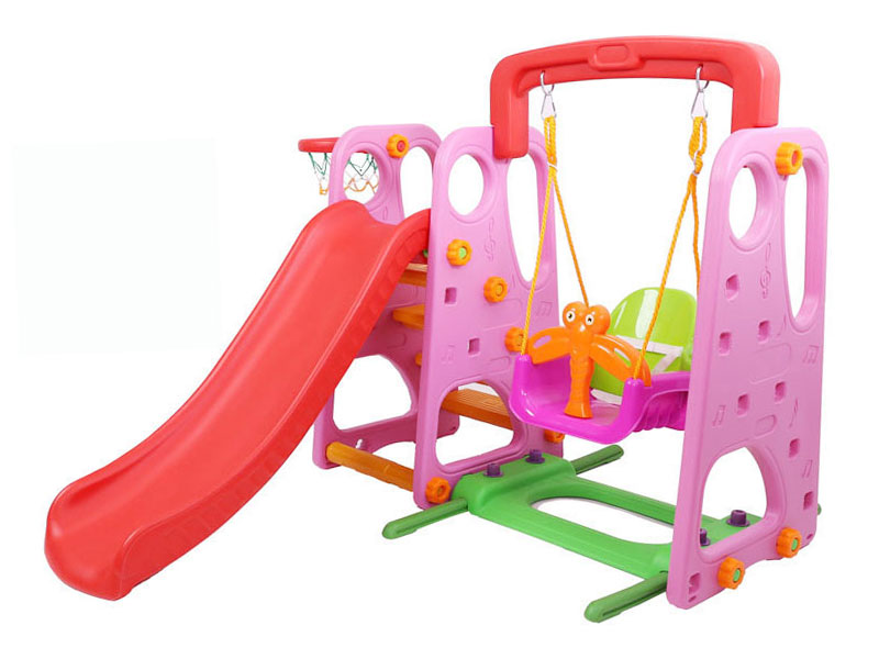 3 in 1 Small Backyard Slide for Toddlers SH-013