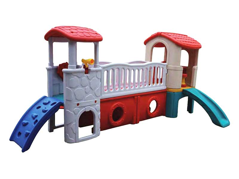 Toddler Indoor Playhouse with Slide SH-021