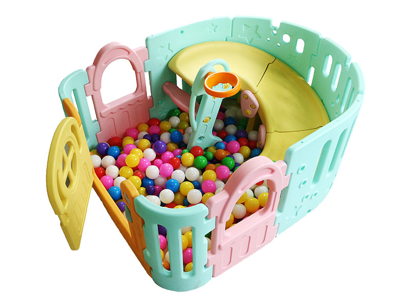 Colorful Plastic Playpen for Babies BP-003