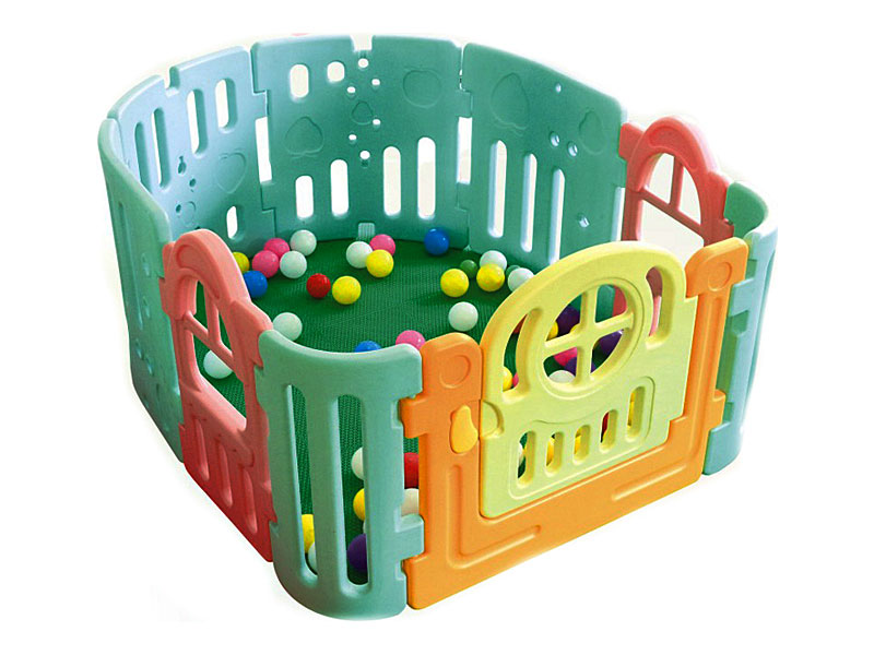 Plastic Baby Gate with Slide BP-006