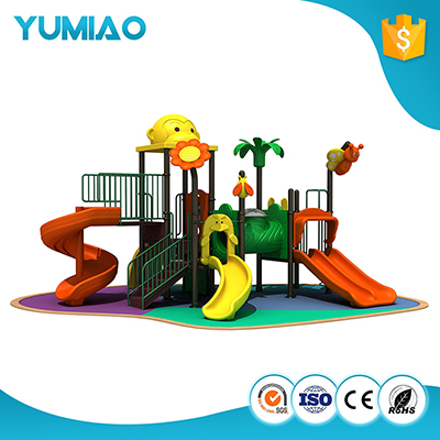 Cheap outdoor playground equipment slides for kids