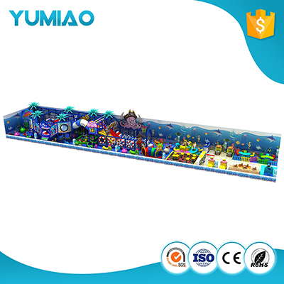 Theme park children playground indoor playground with ball pit