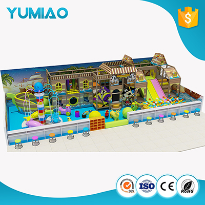 theme park small indoor playground with ball pool rainbow stairs indoor playground for sale
