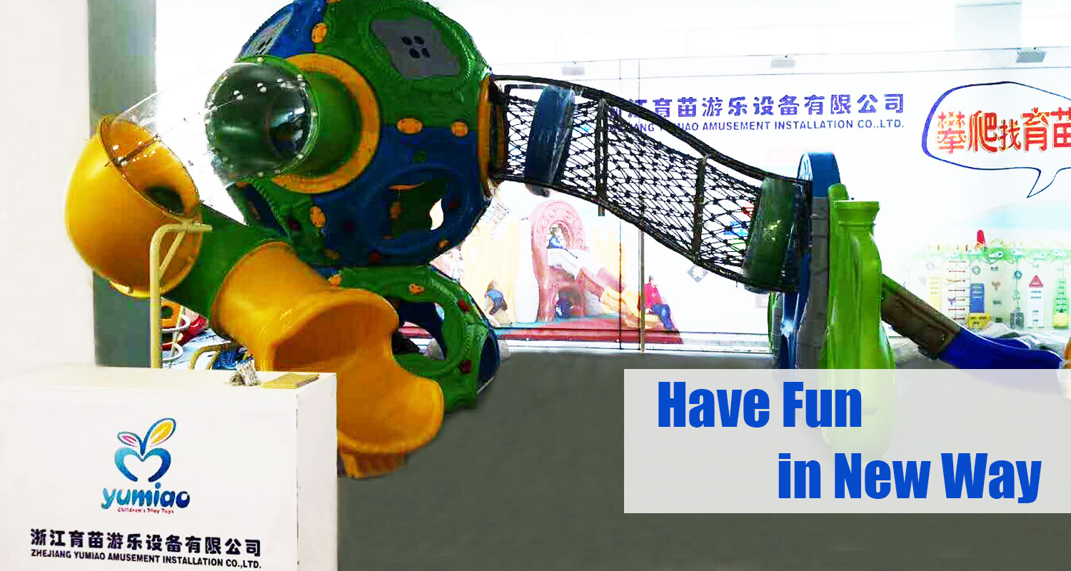 2018 New Design  Kids Plastic Slide for Small Backyard