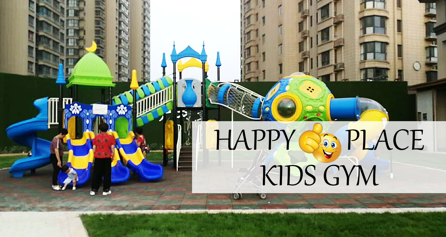 Luxury Kids Outdoor Play House with Slide