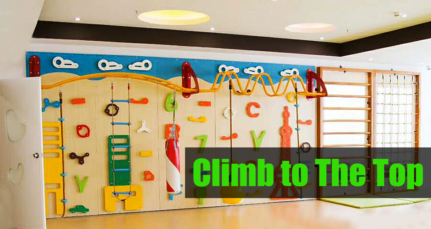 Indoor Climbing Wall for Toddlers