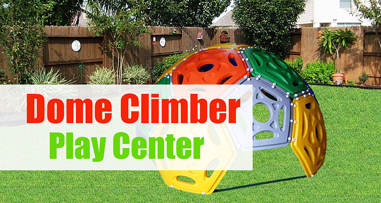 Plastic Geometric Dome Climber for Kids